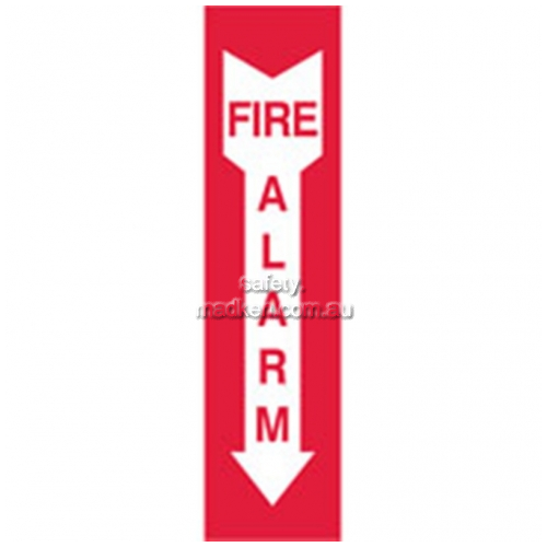 View Brady 834986 Down Arrow Fire Alarm Sign details.