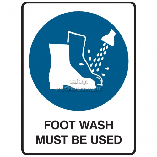 View Foot Wash Must Be Used details.