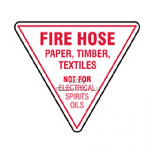 View Fire Hose, Paper Timber Textiles Sign details.
