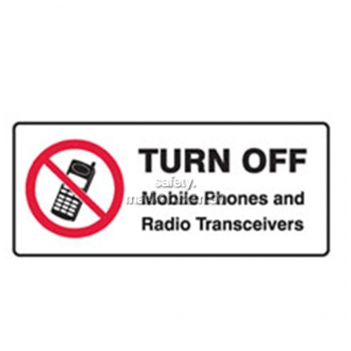 View Turn Off Mobile Phones and Radio Transceivers Sign details.
