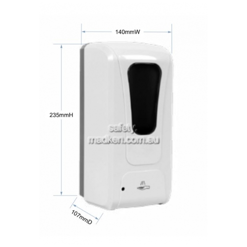 View 6862 Sensor Gel Sanitiser Dispenser details.