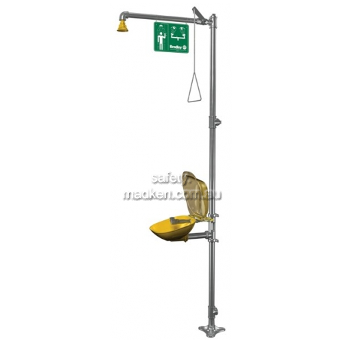 Combination Drench Shower and EyeWash Station