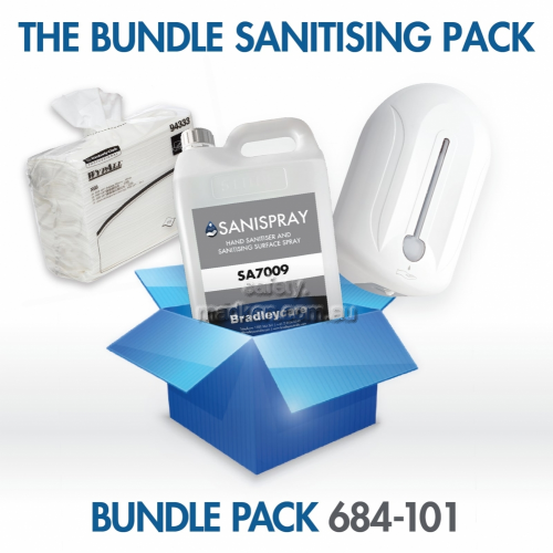 Sanitiser and Cleaning Combo Pack