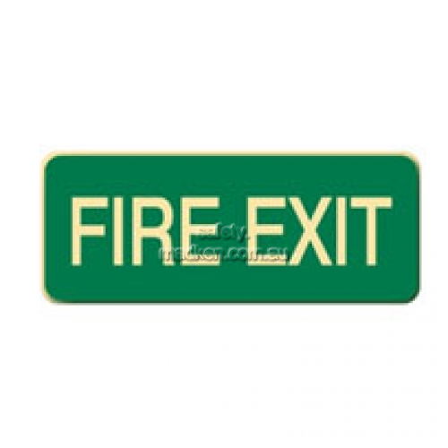 View Fire Exit Floor Sign details.