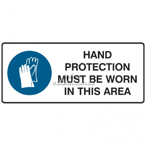 View Hand Protection Must Be Worn In This Area details.