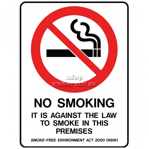 View Brady Prohibition 859573 No Smoking details.