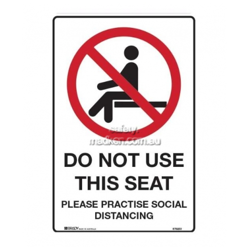 Do Not Use This Seat, Social Distancing