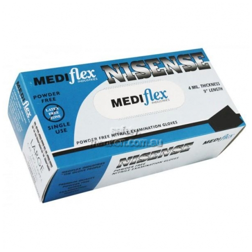 NSPF Disposable Nitrile Gloves Powder Free Extra Large