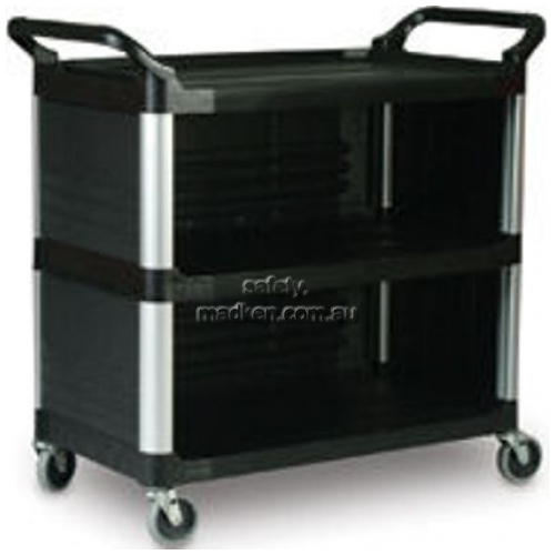 View 4093 Utility Cart with Enclosed 3-Side Panels details.