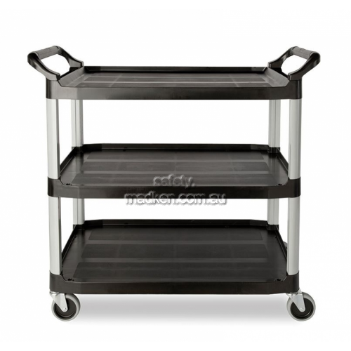 4091 Utility Cart 3 Shelf Open Sided