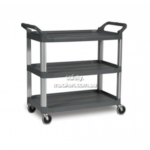 4091 Utility Cart 3 Shelf Open Sided
