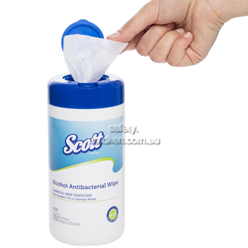 View 4100 Alcohol Antibacterial Wipes details.